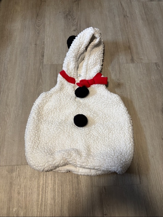 trefiori Other - Kids Plush Snowman Costume Hoodie with Red‎ Scarf Accent